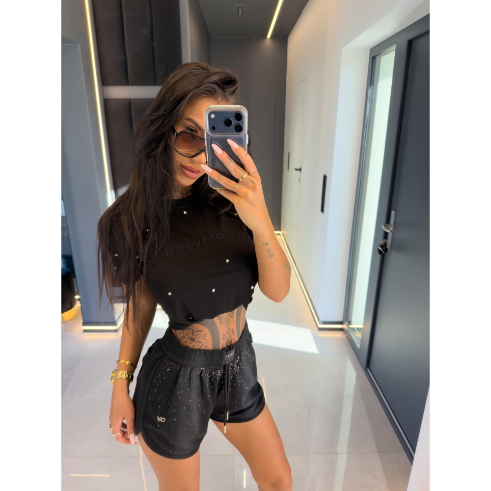 BLUZKA T-SHIRT OLAVOGA JASMINE BLACK